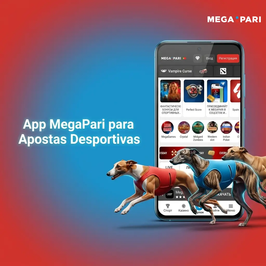 App MegaPari para apostas desportivas disponível em Android e iOS com apostas ao vivo e funcionalidades completas