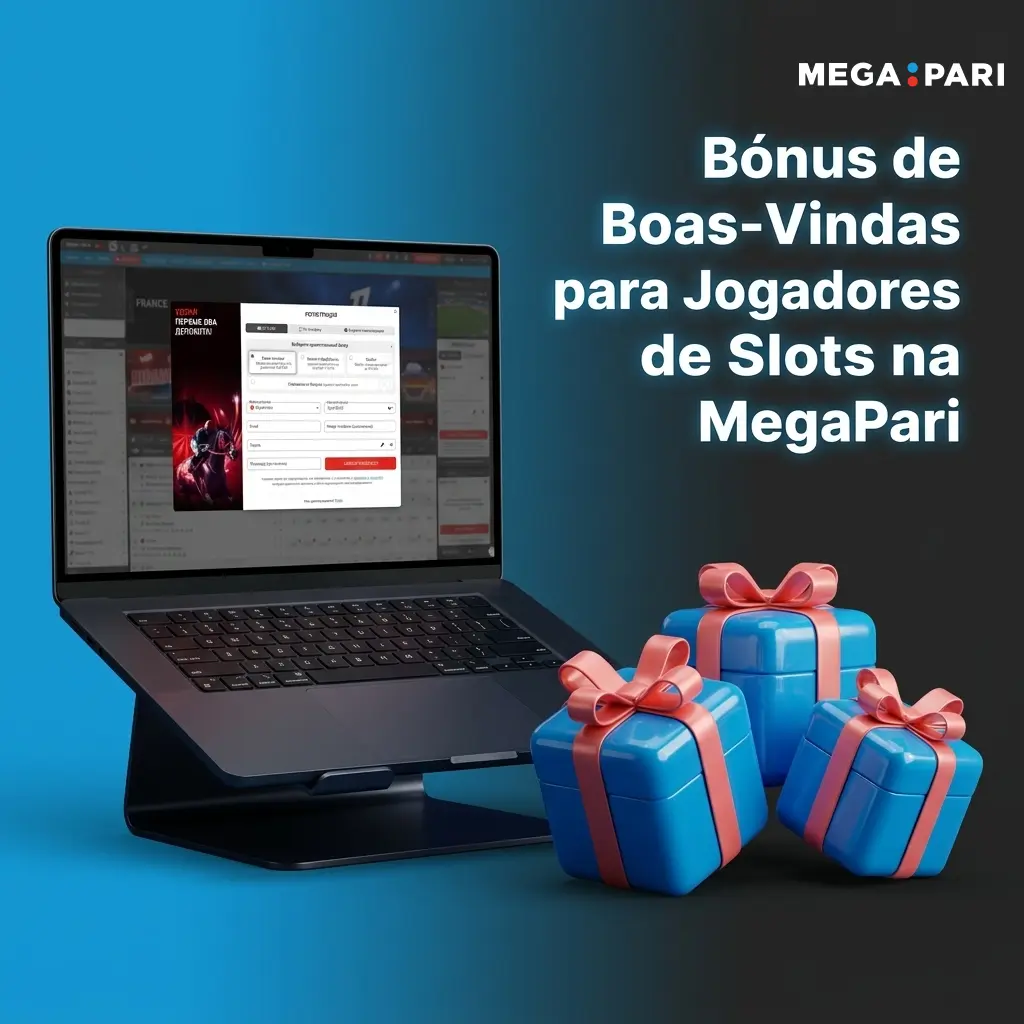 Bónus de boas-vindas MegaPari para slots com 100% até 100 EUR no 1.º depósito e 50% até 200 EUR no 2.º