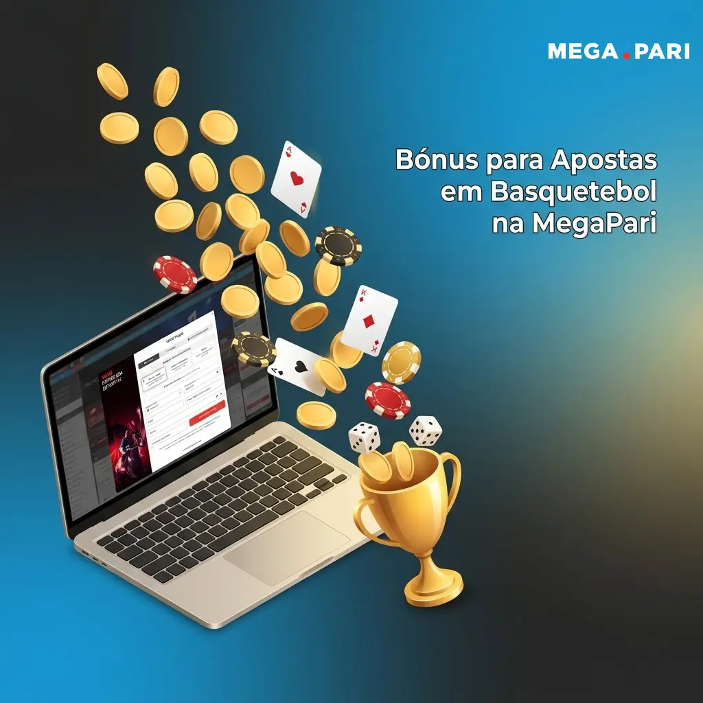 Bónus de boas-vindas MegaPari para apostas em basquetebol: 100% até 100 EUR no primeiro depósito