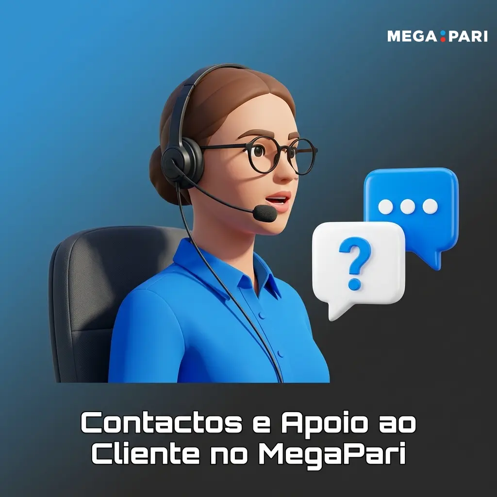 Canais de contacto e apoio ao cliente MegaPari disponíveis 24/7 em português para jogadores em Portugal