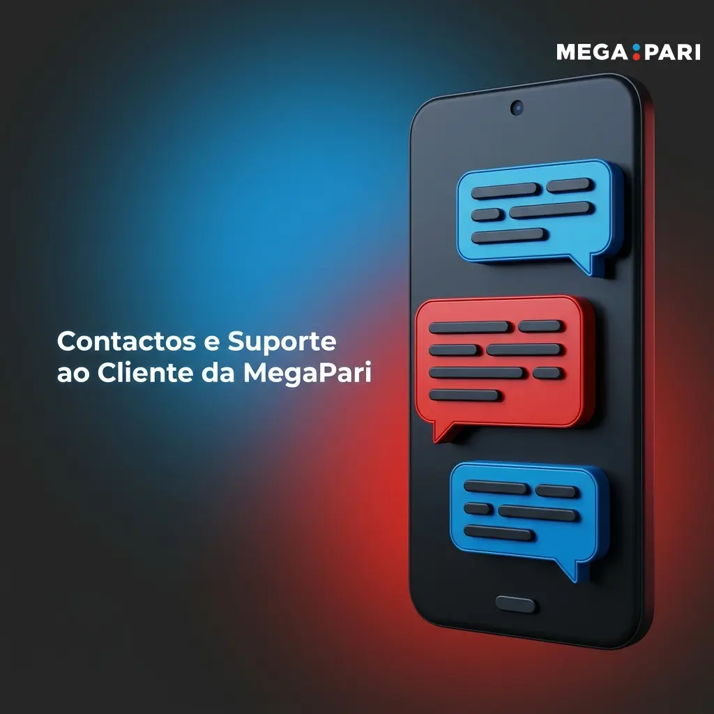 Suporte ao cliente MegaPari disponível 24/7 via chat ao vivo, email, Telegram e redes sociais