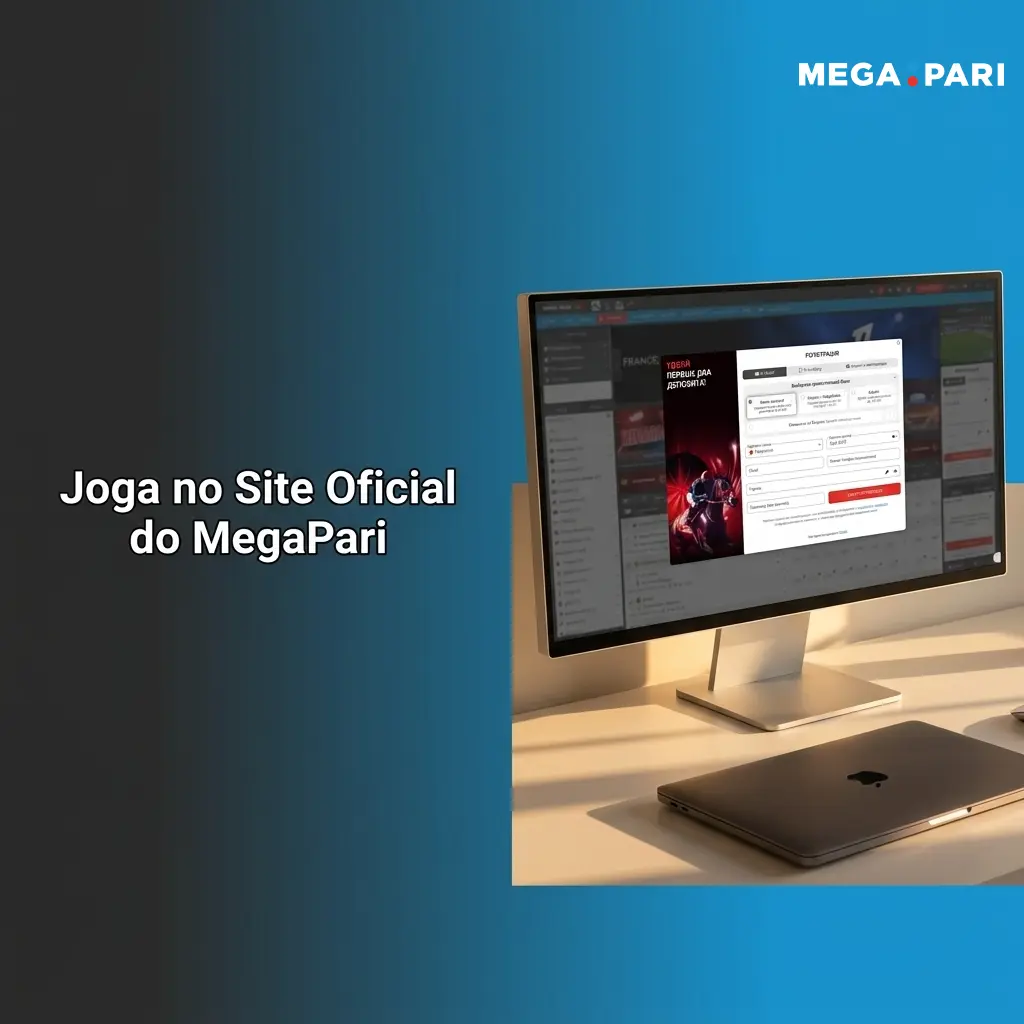 Site oficial do MegaPari acessível via browser com apostas desportivas, casino ao vivo e slots sem instalação