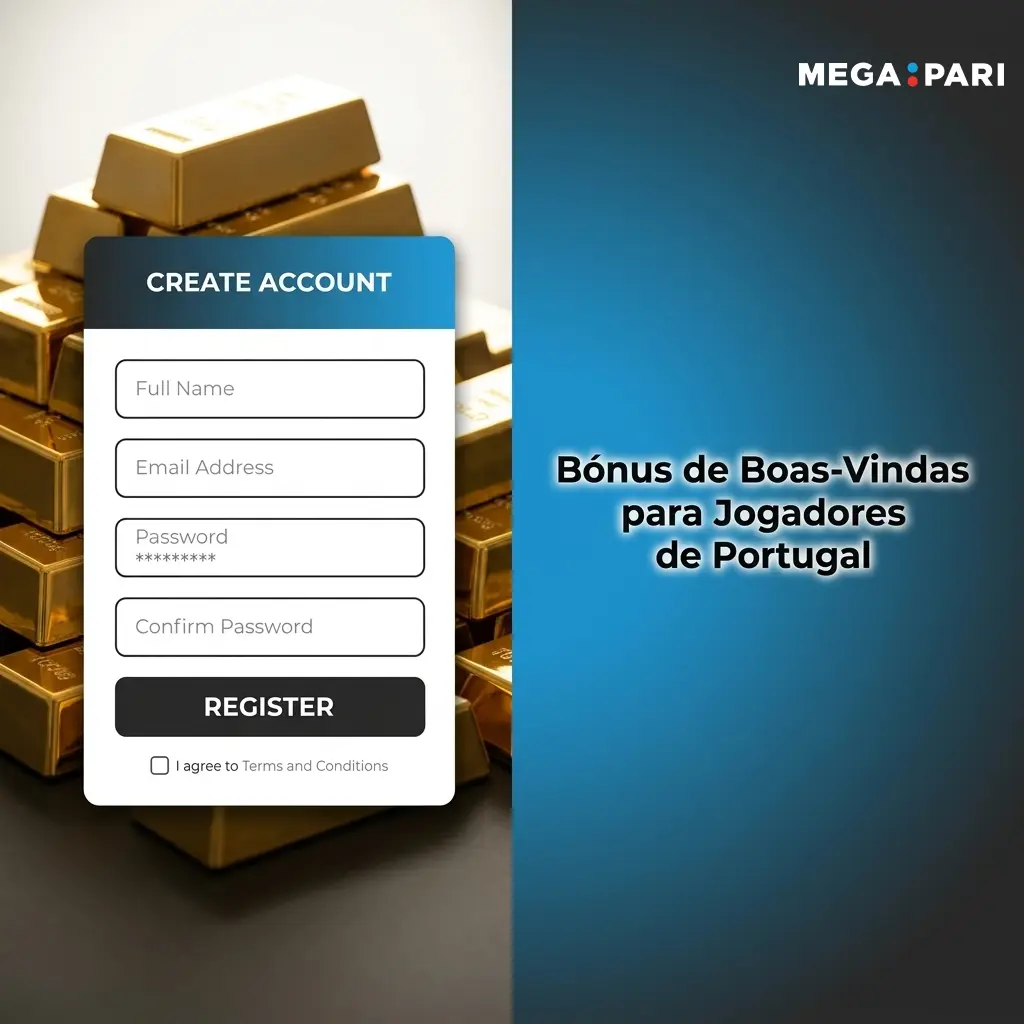 Bónus de Boas-Vindas MegaPari Portugal até 300 EUR para novos jogadores em apostas e casino online