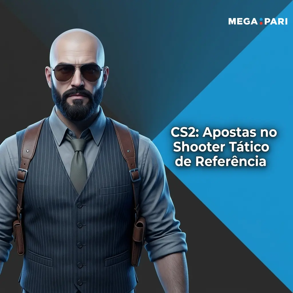 Apostas em CS2 na MegaPari com mercados ao vivo para torneios como PGL Major e BLAST Premier 2026