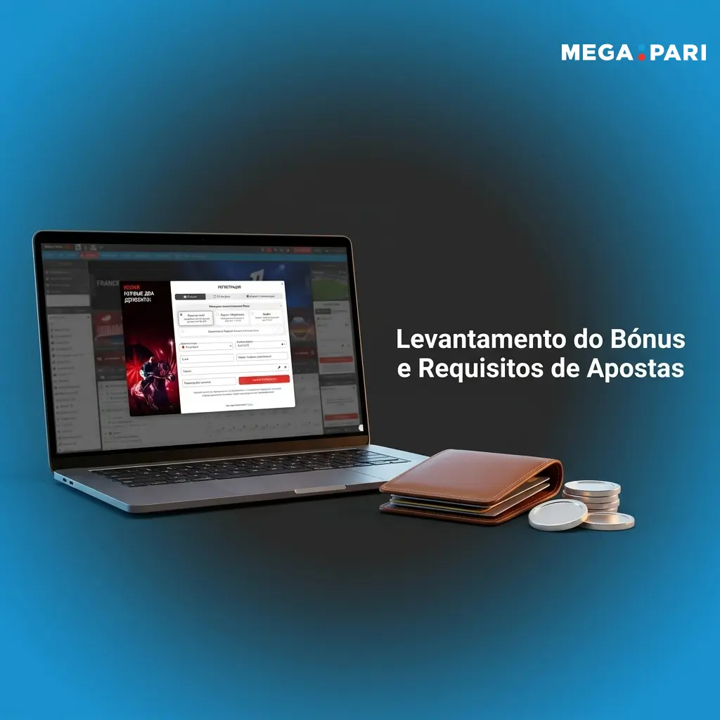 Requisitos de apostas e levantamento de bónus MegaPari explicados para conversão em dinheiro real