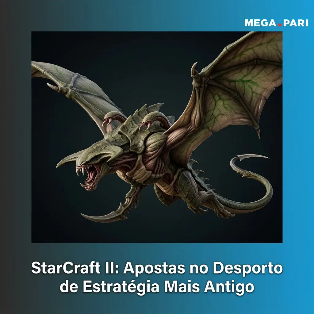 Apostas em StarCraft II na MegaPari com mercados de mapas e torneios como GSL e IEM Katowice 2026