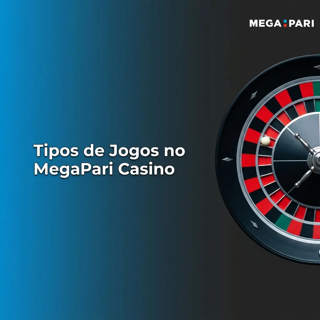 Tipos de jogos no MegaPari Casino: slots, mesas, crash games, jackpots e raspadinhas de top fornecedores