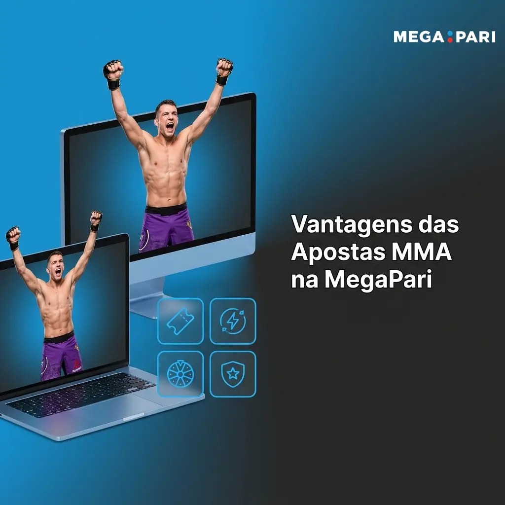 Vantagens das apostas MMA na MegaPari: odds competitivas, mercados ao vivo e cobertura de UFC e Bellator