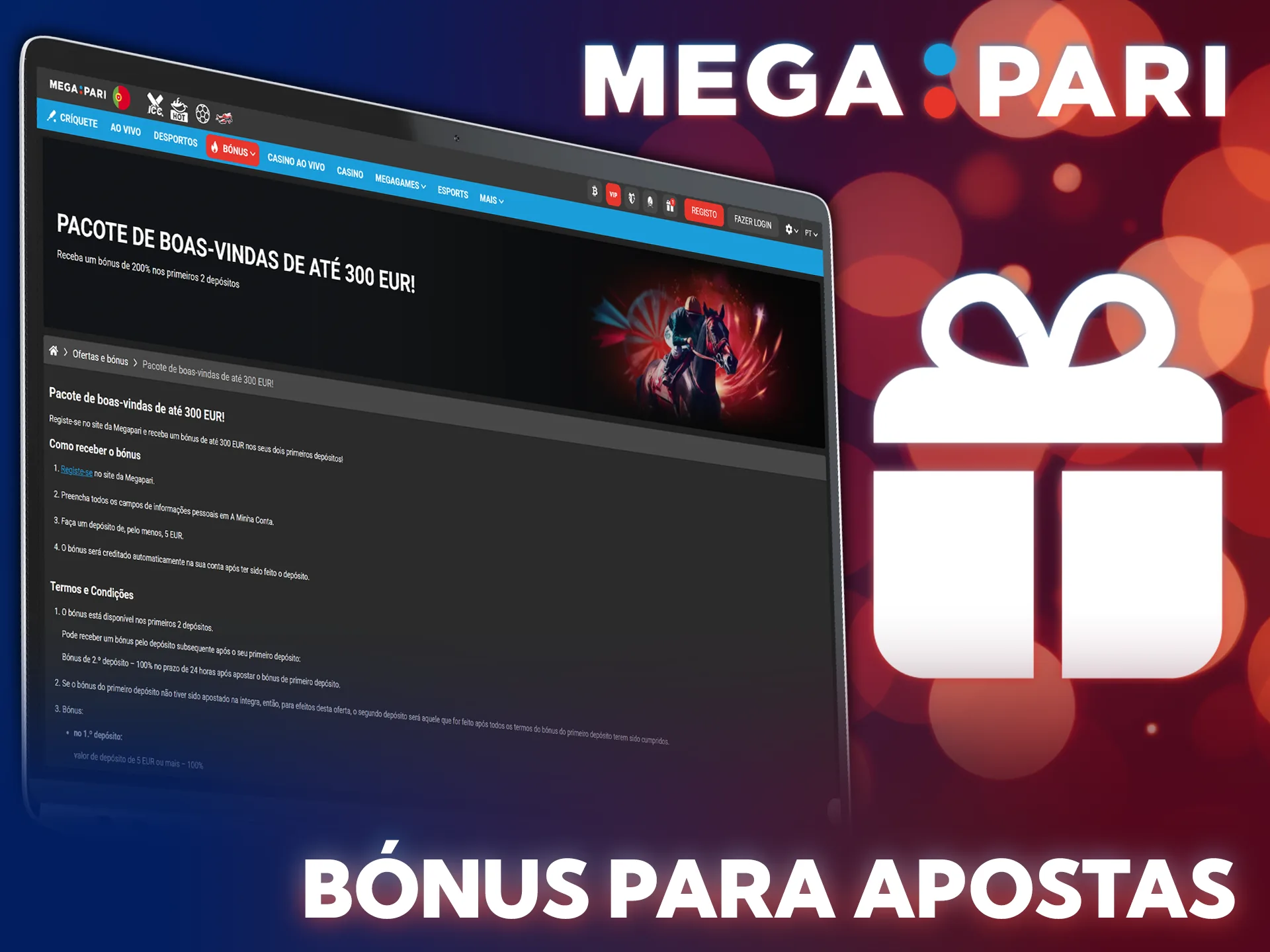 Reivindica o bónus inicial na MegaPari para lucrar muito com o críquete.