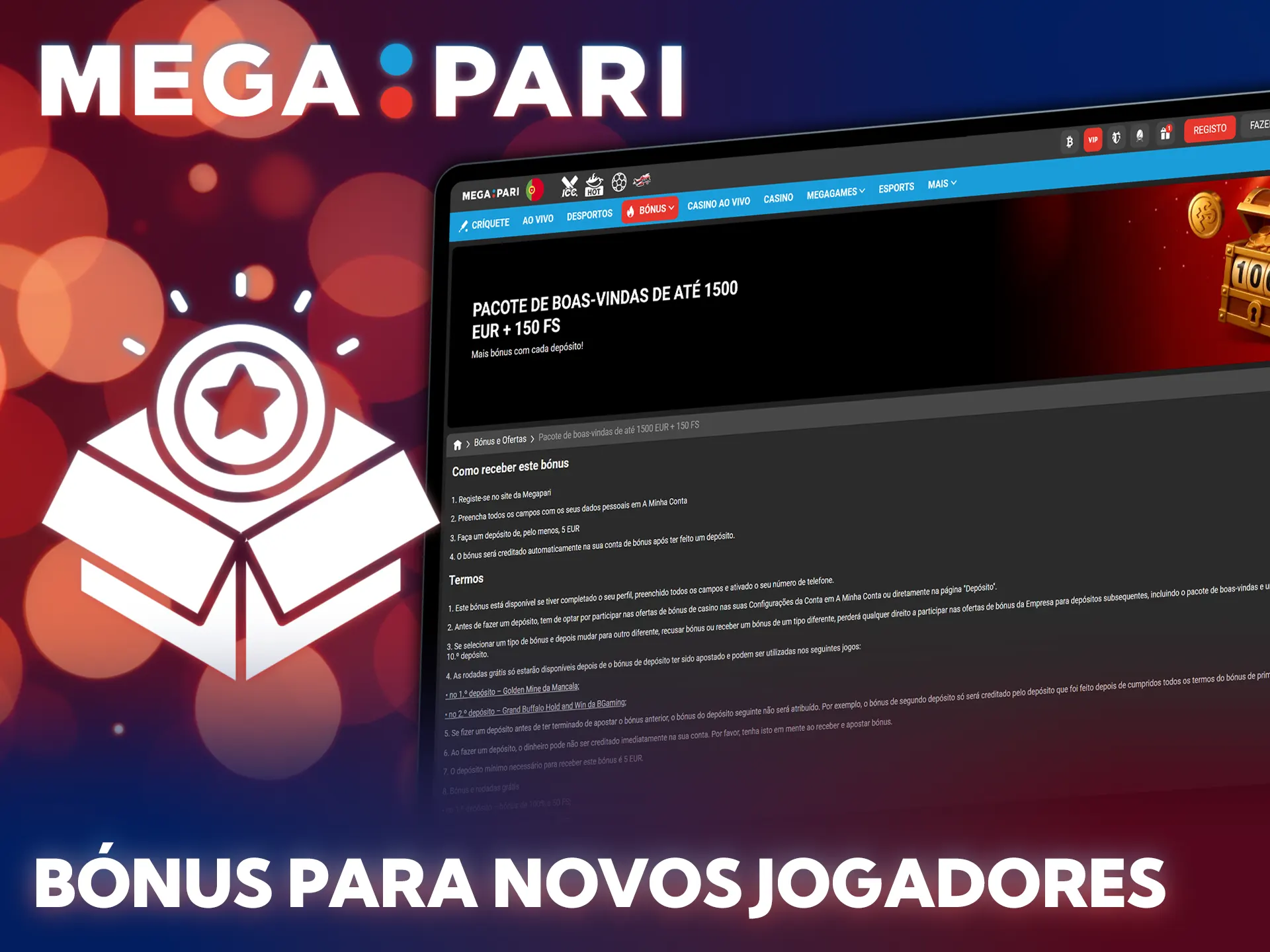 Receba o seu bónus inicial na MegaPari para começar a jogar Aviator.