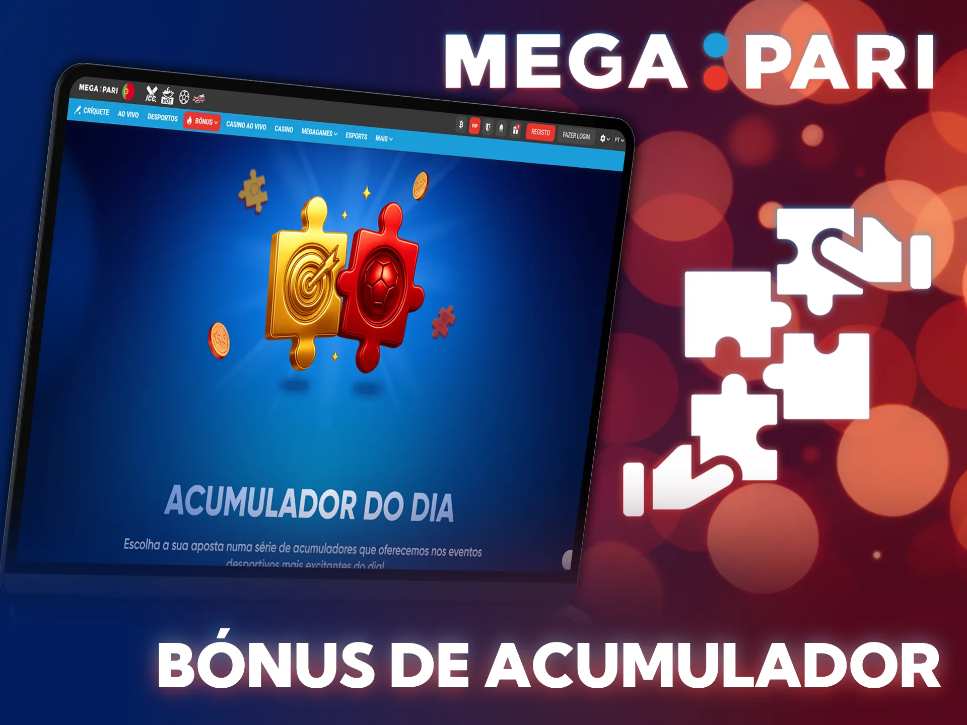 Potencie as suas múltiplas com o bónus de acumulador MegaPari.